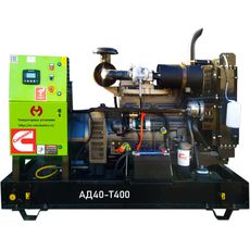  АД40-Т400 дизельный генератор 40 кВт открытый на раме, фото 1 